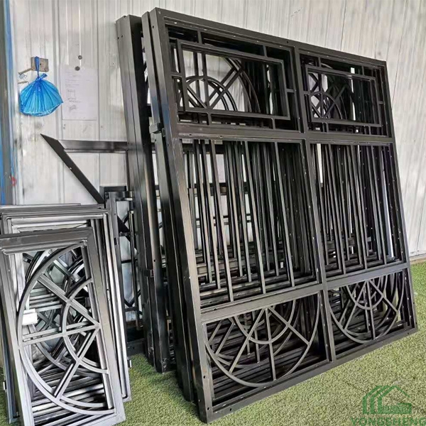 outdoor garden metal glass greenhouse